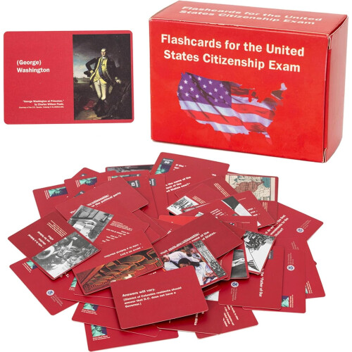 Κάρτες Flash για τις εξετάσεις πολιτογράφησης των ΗΠΑ 2025 – 100Ερωτήσεις και 2