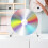 Présentoir de bureau transparent pour CD en acrylique 3