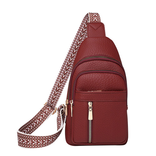 Τσάντα Crossbody, αδιάβροχη δερμάτινη τσάντα Sling για γυναίκες, τσάντα Crossbody με