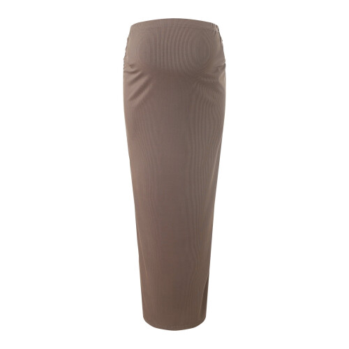 Γυναικεία φούστα Bodycon για εγκυμοσύνη πάνω από την κοιλιά Ψηλόμεση ελαστική 2