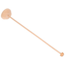 Supporto per bandiera da tavolo in legno, giallo chiaro, 30,5 cm