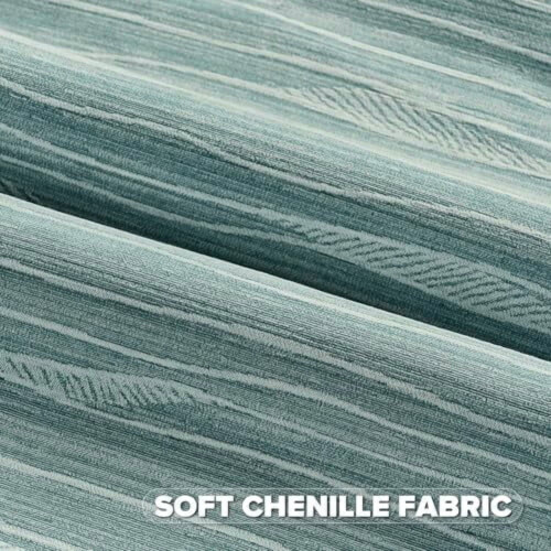Housses de coussin en chenille 45 x 45 cm (lot de 2) 1