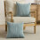 Housses de coussin en chenille 45 x 45 cm (lot de 2) 4