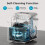 Countertop Ice Maker Grey 26 lbs per 24 Hours 2