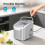 Countertop Ice Maker Grey 26 lbs per 24 Hours 7