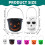 Halloween karkkiämpäri vihreä kurpitsa sanko 3