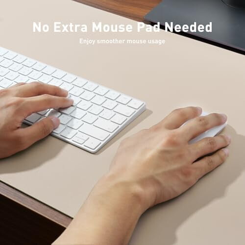 PU Leather Desk Pad 60 x 35 cm Non-Slip 2