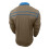 Polo homme décontracté uni à manches longues et coupe ample 7
