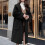 Giacca con cappuccio da donna in tweed foderata in sherpa, maniche lunghe 4