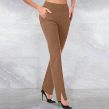 Damen-Anzughose, Freizeithose, Businesshose, Stretch-Sporthose, Yogahose, Arbeitshose mit Taschen