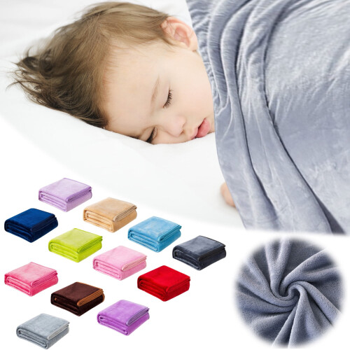 Κουβέρτες PGYONG Fleece, Υπερ-μαλακή κουβέρτα King Size από φανέλα για κρεβάτι, Πολυτελής 2