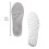 Ανδρικοί πάτοι memory foam κατά της κόπωσης, υποστήριξη καμάρας 1 ζευγάρι 5