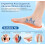 Πέλματα Unisex Memory Foam Cloud-Feel 1 ζευγάρι 6