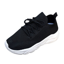 Ediodpoh Casual Ademende Mesh Sneakers voor Dames, Effen Kleur Platform Schoenen met Dikke Zool, Comfortabel voor Dagelijks Gebruik en Bij Jeans –
