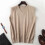 Men's V-neck sweater vest solid color relaxed fit 5