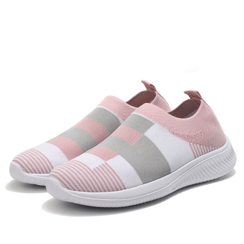Slip-on mesh-sneakers til kvinder Lette og komfortable