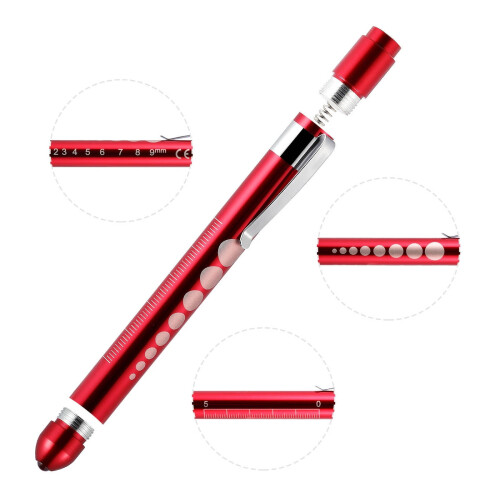 Pen Light Pen-Shaped Design Penlight Convenient And Portable Pen Light Flashlight Blue 2