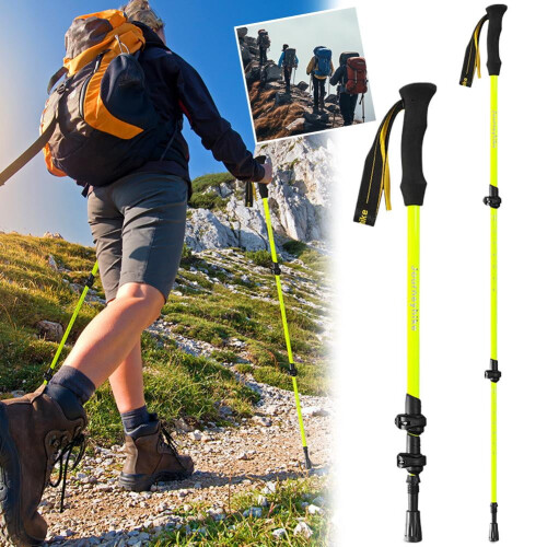 Μπατόν πεζοπορίας από ανθρακονήματα 57–120cm 170g 2