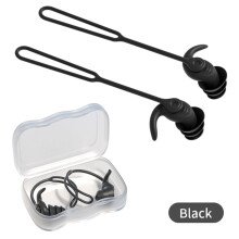 Ear Plugs for Swimming & Sleeping-2 Pairs Noise Reduction Silicone Earplugs-Waterproof & Reusable for Concerts,Snoring,Study,or Loud Environments