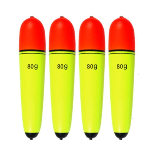 Foam Fishing Float Slip Bobber with Elastics4pcs