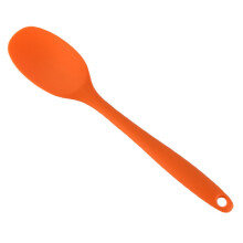 Spúnóg Silicone le Láimhseáil Fhada, 21cm