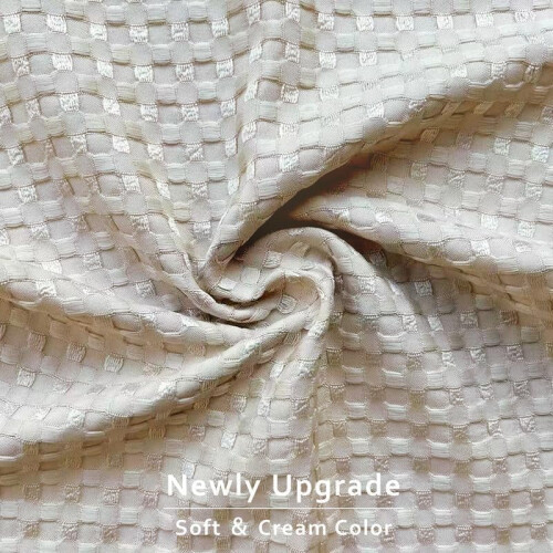 Waffelpiqué-Bettrock, 35,5 cm Fallhöhe, Polyester 2