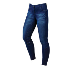 (18 UK, Light Blue) Dublin Womens/Ladies Shona Denim Breeches