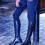 Dublin (16 UK, Light Blue) Dublin Womens/Ladies Shona Denim Breeches 2