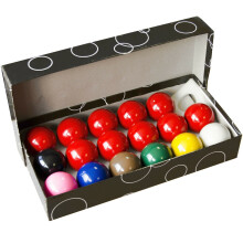 PowerGlide Snooker Balls (Pack Of 17)