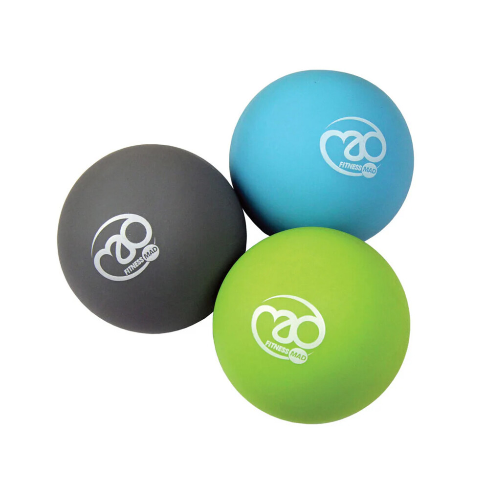 Fitness Mad Massage Balls Set (Pack Of 3)