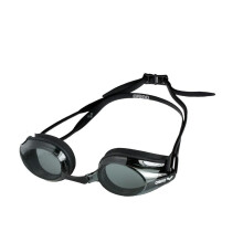 (One Size, Smoke/Black) Arena Unisex Adult Tracks Clear Swimming Goggles