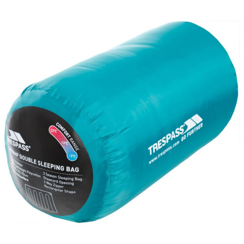 Trespass Trespass Catnap 3 Season Double Sleeping Bag 2