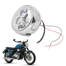 Phare de moto à LED étanche de 6,5 pouces, 12V, pour scooters et motos