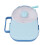 Snack Rotating Container Portable Lunch Box Blue 1