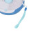 Snack Rotating Container Portable Lunch Box Blue 13
