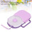 Purple Portable Rotating Snack Flip Lunch Box 9