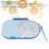 Snack Rotating Container Portable Lunch Box Blue 10