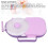 Purple Portable Rotating Snack Flip Lunch Box 5