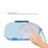 Snack Rotating Container Portable Lunch Box Blue 4