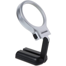 Jewelers Loupe 3X Handheld Magnifying Glass with Foldable Design for Reading and Elderly Use