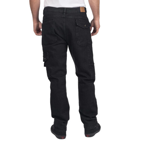 Lee Cooper (36R, Black) Lee Cooper Mens Denim Stretch Jeans 1