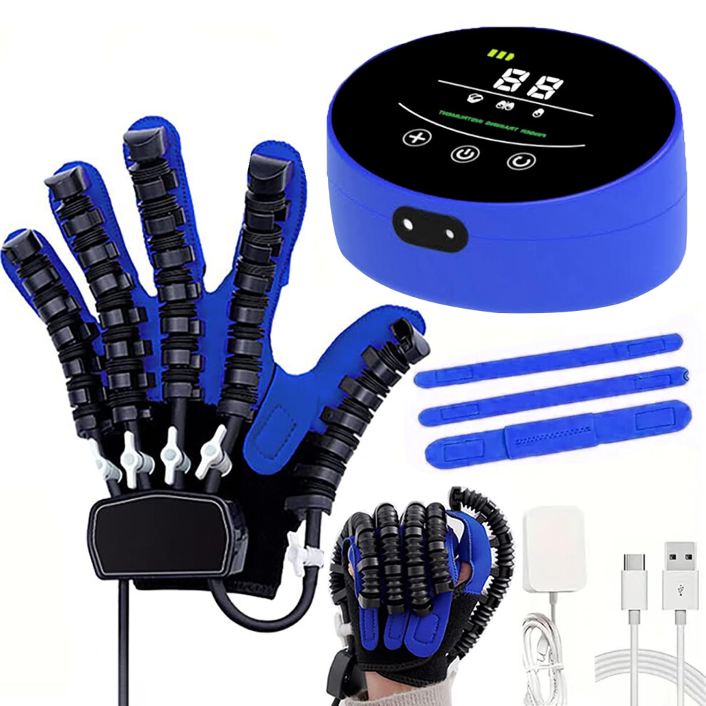 Rehabilitation Robotic Glove Left Hand XL Model B for Stroke Recovery and Arthritis Therapy