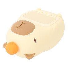 Kids Alarm Clock & Night Light Cute Capybara with Dimming Feature for Bedroom