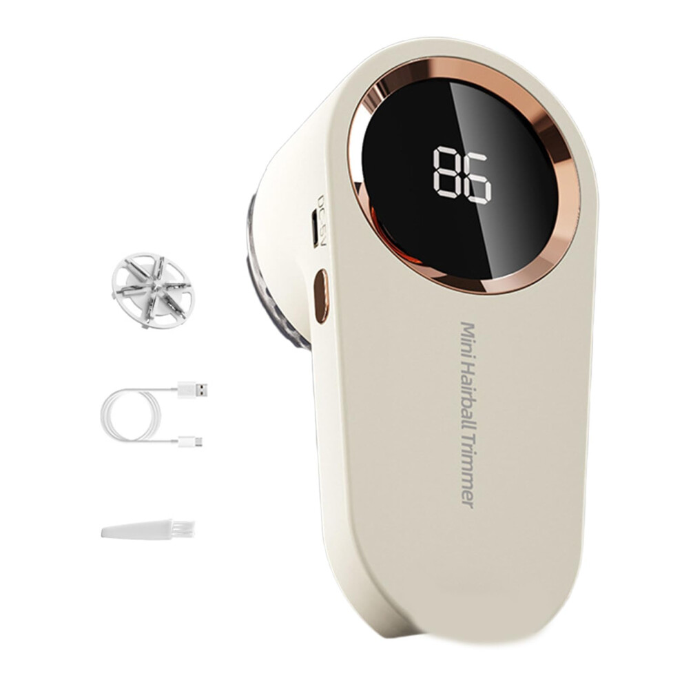 Electric Fabric Shaver with LED Display, Rechargeable Lint Remover for Clothes, Sweaters, Blankets