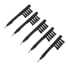 Ear Cleaning Tool Kit with Brush and Screwdriver for Hearing Aid and Earbuds Wax Removal