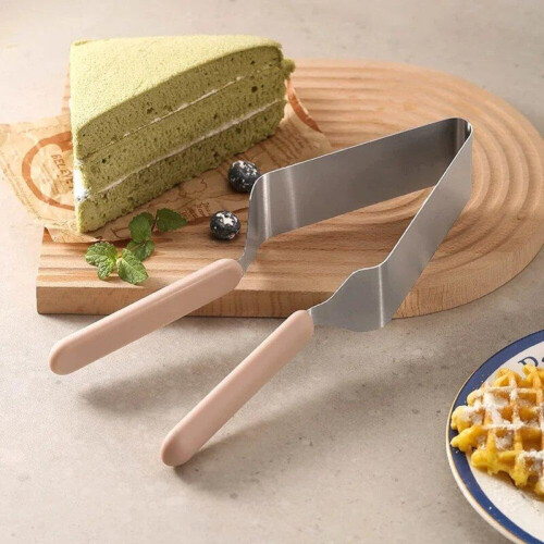 Adjustable Stainless Steel Cake Slicer with Ergonomic Double Handle for Cakes Pies and Pizza 1