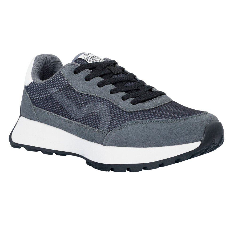 Regatta Mens Marine Heritage Suede Trainers