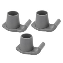 Walker Glide Caps Heavy Duty Ski Glides for Seniors SlipResistant Pads Easy Installation