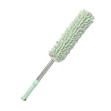 Light Green Extendable Duster with Telescoping Handle for Ceilings Furniture and Bed Bottom