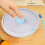 Boîte à goûter tournante avec couvercle, 5 compartiments, bleue 4